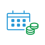 ASUKAでは決済数に応じた従量課金性ではなく、毎月プランに応じた固定額が発生する固定価格制を採用しております。